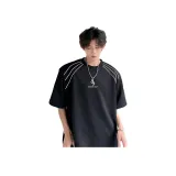 Black (100% cotton, No Padding on Shoulders)