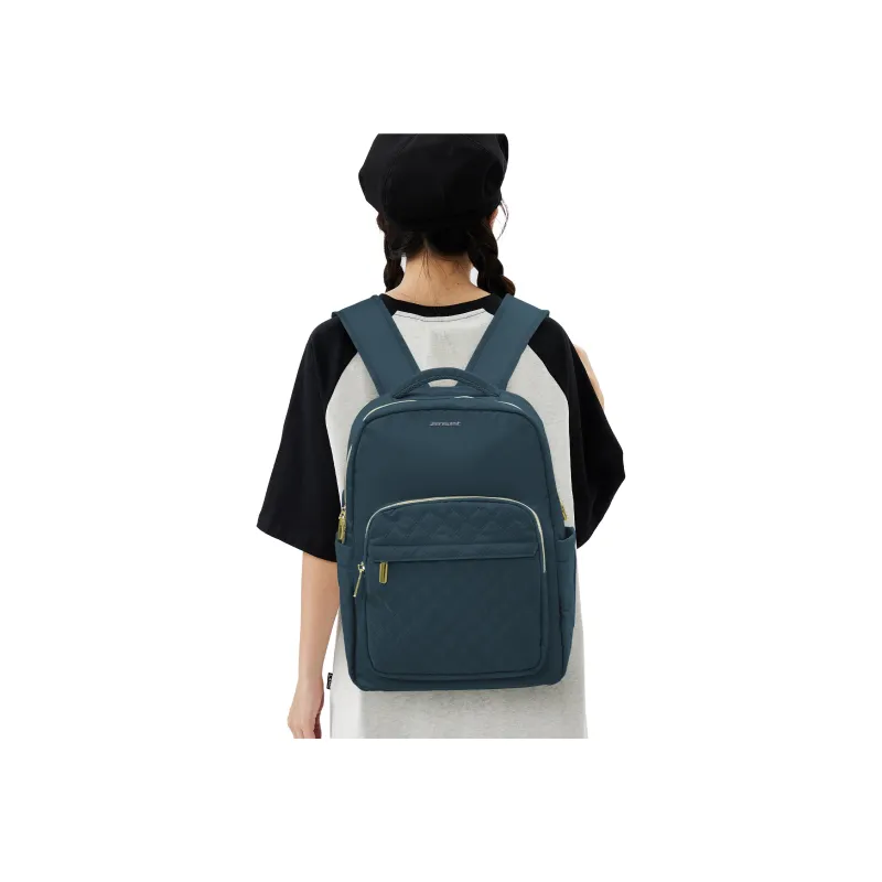 JEANSWEST Fabric Laptop Backpack Regular Unisex Multicolor-12