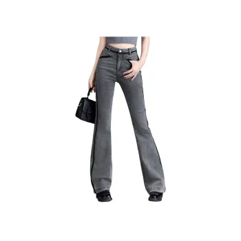 You Cow Me Pants Jeans Women's Mist Gray
