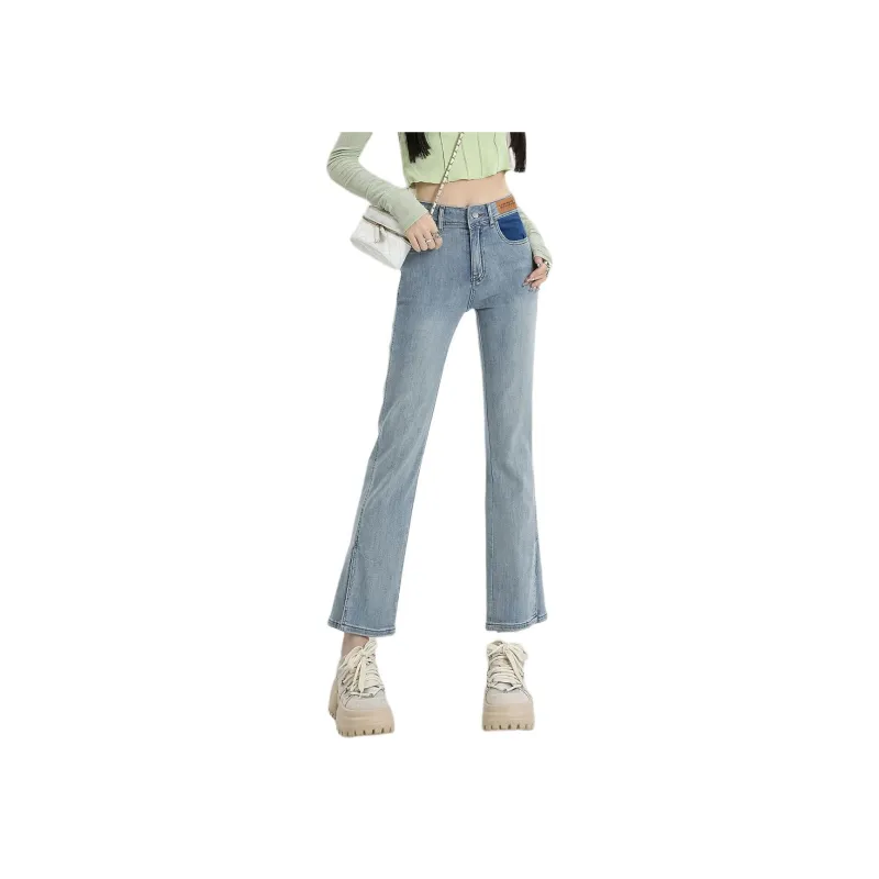 Weixi Jeans Women's Light Blue-5
