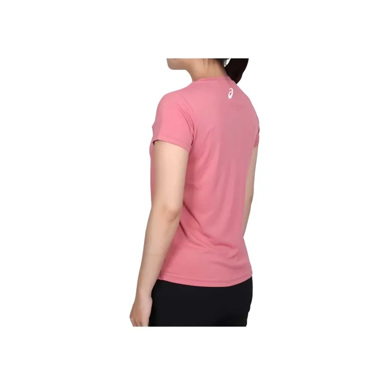 Asics T-Shirt Women's Pink Silver-5