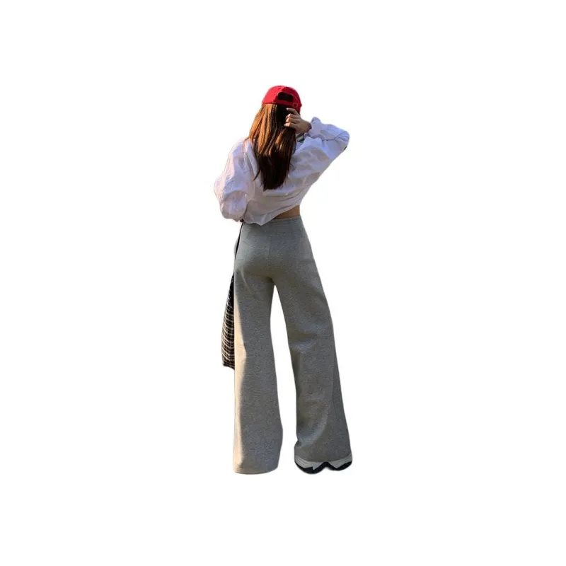 Rose Casual Pants Women's Light Gray-0
