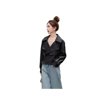 Yi Mengyuan Leather Jacket Women's