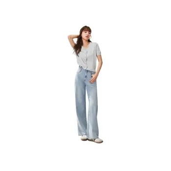 Love to serve Jeans Women's Denim Blue