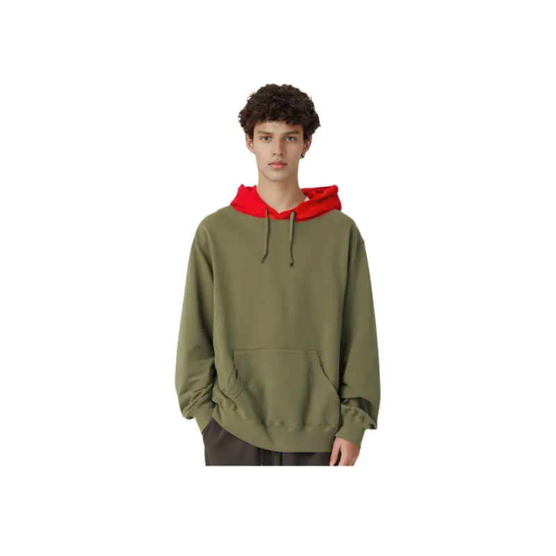Supreme Week 2 Contrast Hooded Sweatshirt FW21 White Beige S