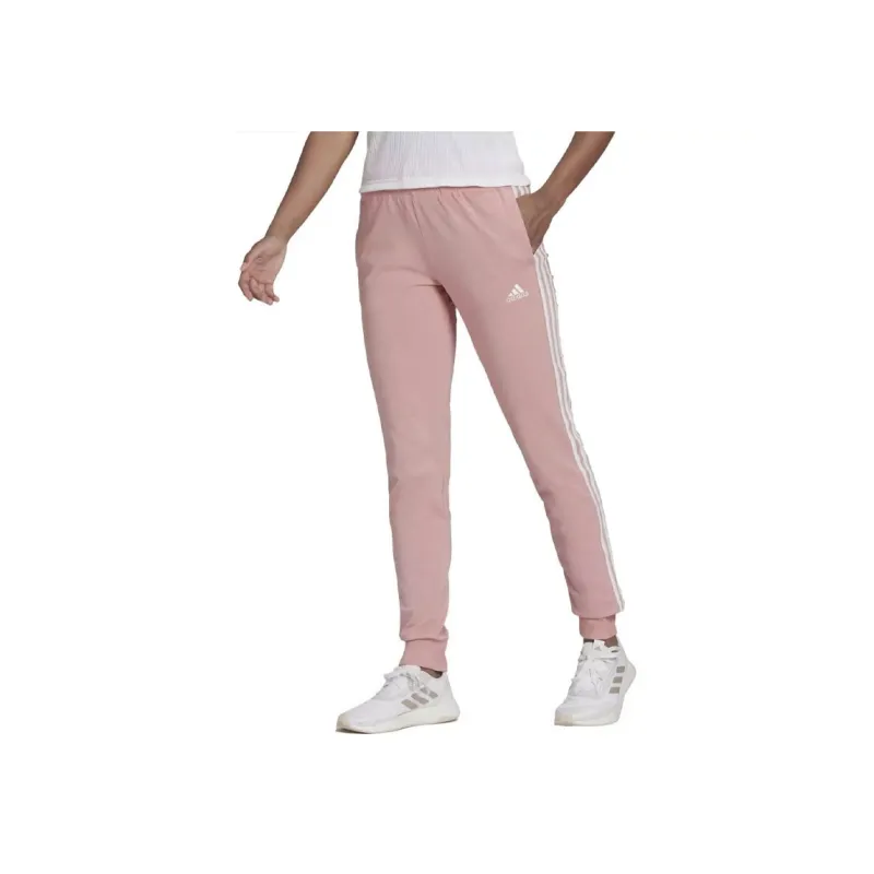 Adidas W 3S SJ C PT Knitted Sweatpants Women's Pink-1