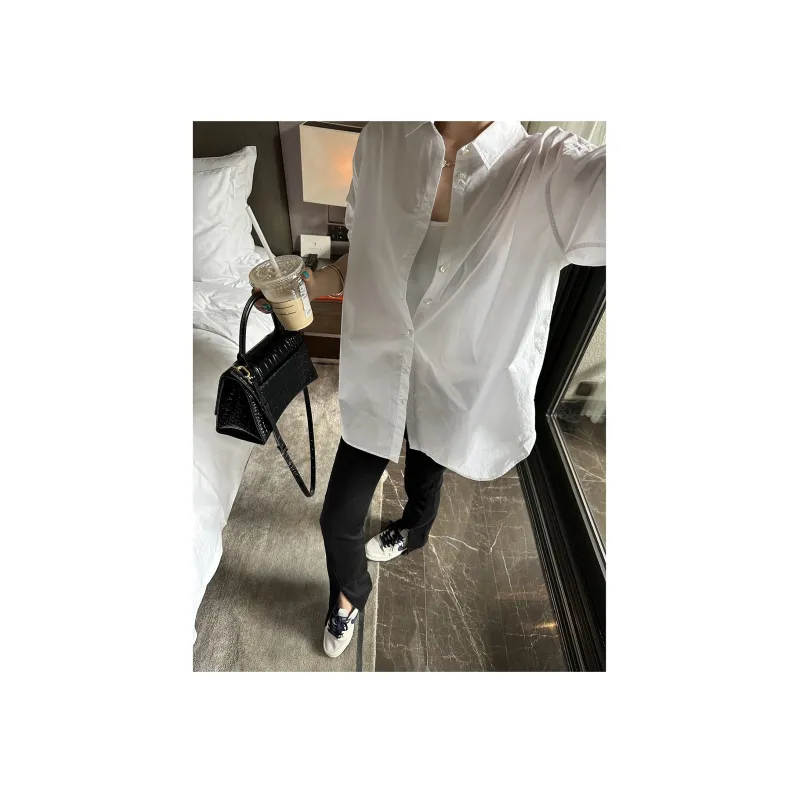 Le Alfashionline Shirt Women's White-5