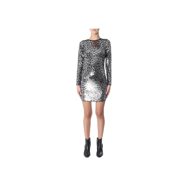 MICHAEL MICHAEL KORS Sequin Embroidered Dress-1