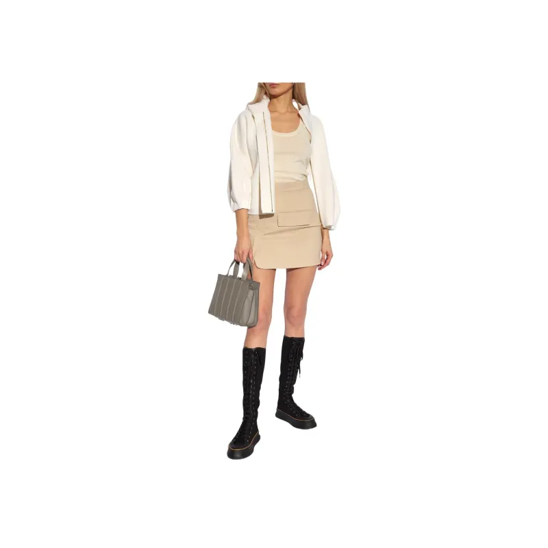 MaxMara Casual Short Skirts Women's Beige-2