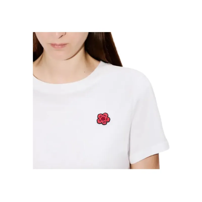 KENZO Boke Flower Embroidered Crewneck T Shirt-6