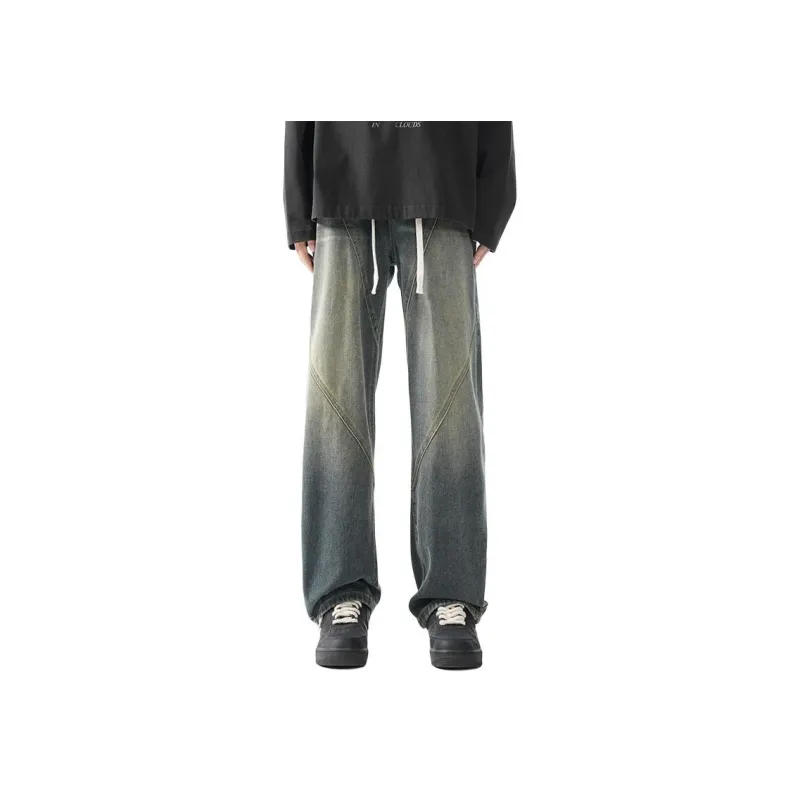 JASONWOOD Cowboy On The Run Jeans Unisex Vintage Blue-0
