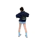 Dark Blue-Fleece-Lined