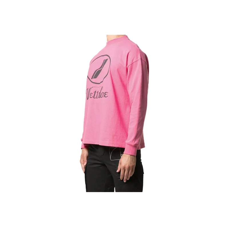WE11DONE Logo Print Crewneck Sweatshirt-3