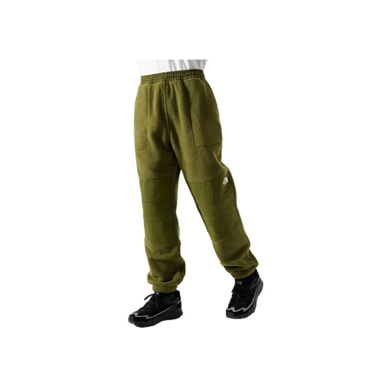 THE NORTH FACE Logo embroidered Fleece panel Trousers-2