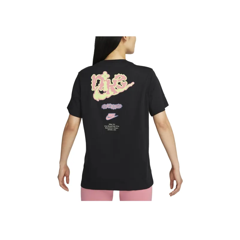 Nike T Shirts Women's Black-3