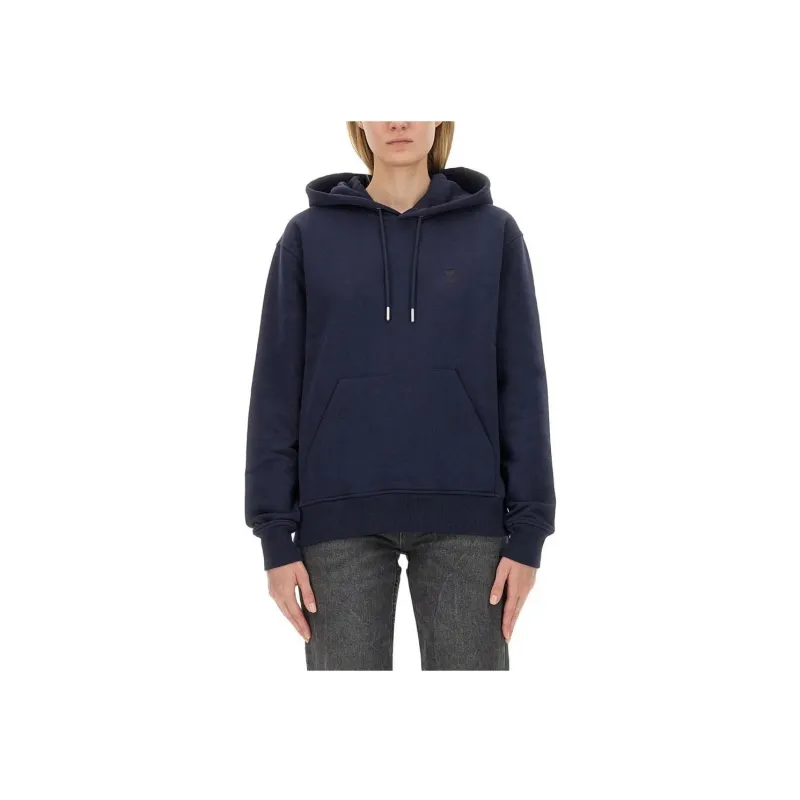 AMIPARIS Paris Ami De Coeur Drawstring Hoodie-0