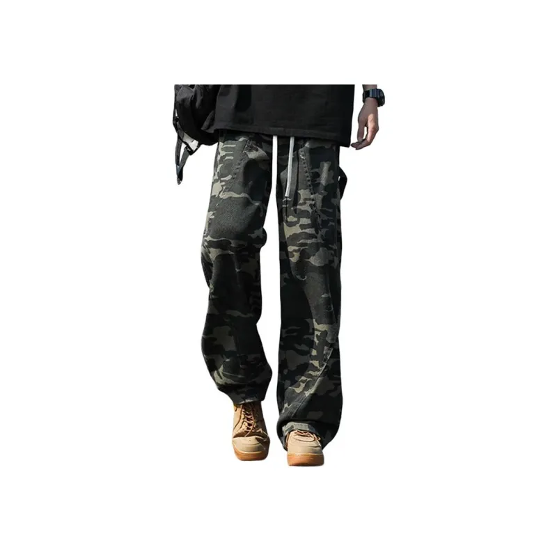 OPMO Casual Pants Unisex Camouflage-0