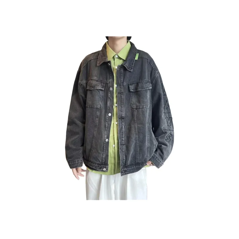 FA2LO Denim Jacket Unisex Black-0