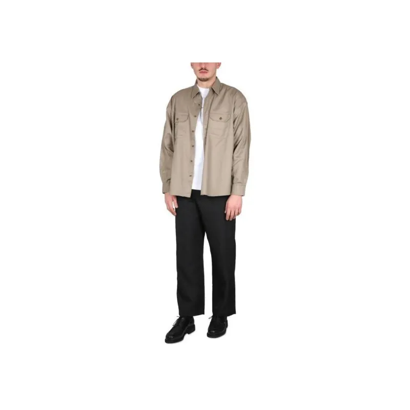 Acne Studios Collared Button Up Shirt-4