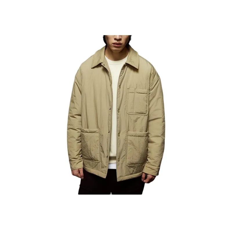 H&M Jackets & Coats Men's Light Khaki Green-2