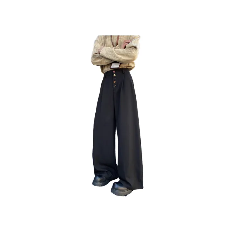 HOKLV Casual Pants Unisex-3