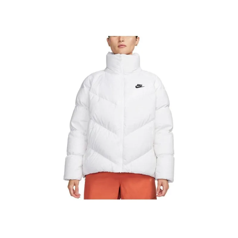 Nike Therma FIT Loose Puffer Jacket Jackets & Coats Women's White-4