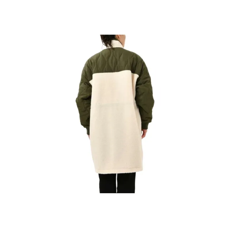 Vans Velvet Jackets Women's White-3