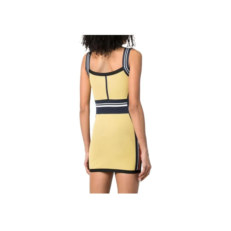 DIESEL Sleeveless Dresses Women's Yellow-1