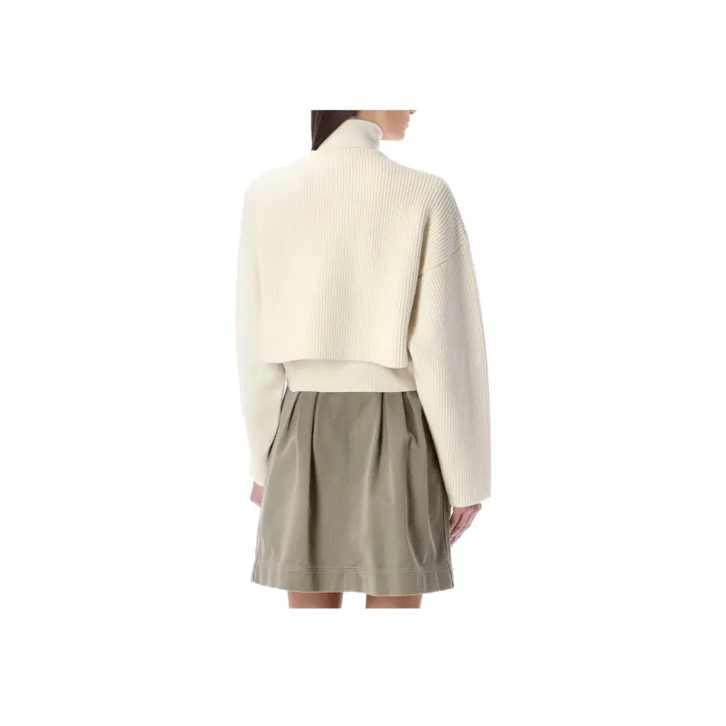 FENDI Pocket detail Roll Neck Jumper-1