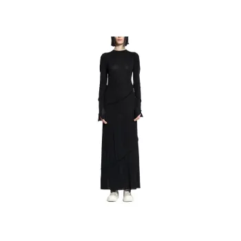 Thom Krom Seam-Detailed Long Sleeved Maxi Dress