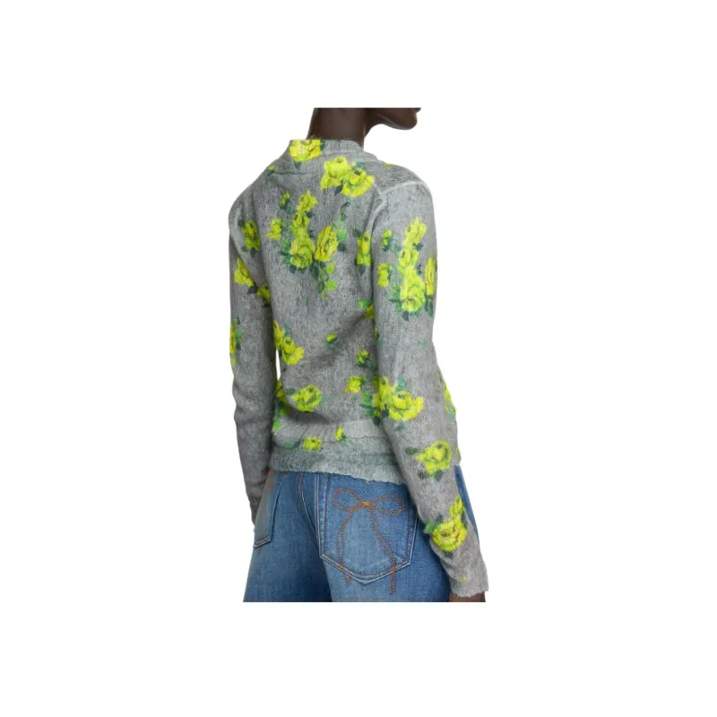 Acne Studios Layered Mohair Cardigan-2