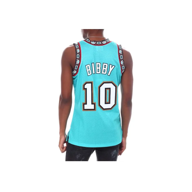 Mitchell & Ness Vancouver Grizzlies Road 1998 99 Mike Bibby Swingman Jersey-4