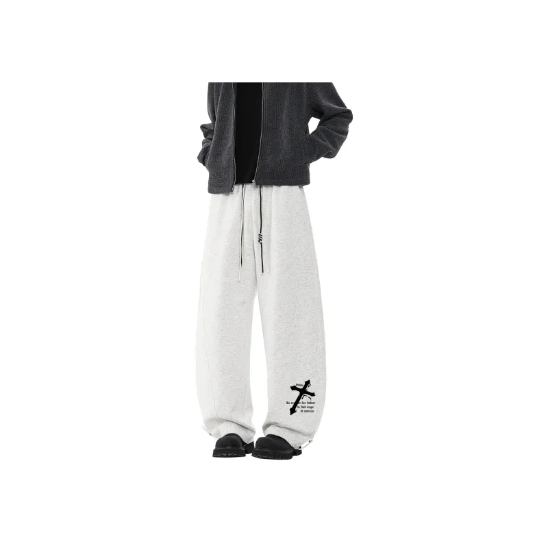 JINBEILE Casual Pants Unisex-3