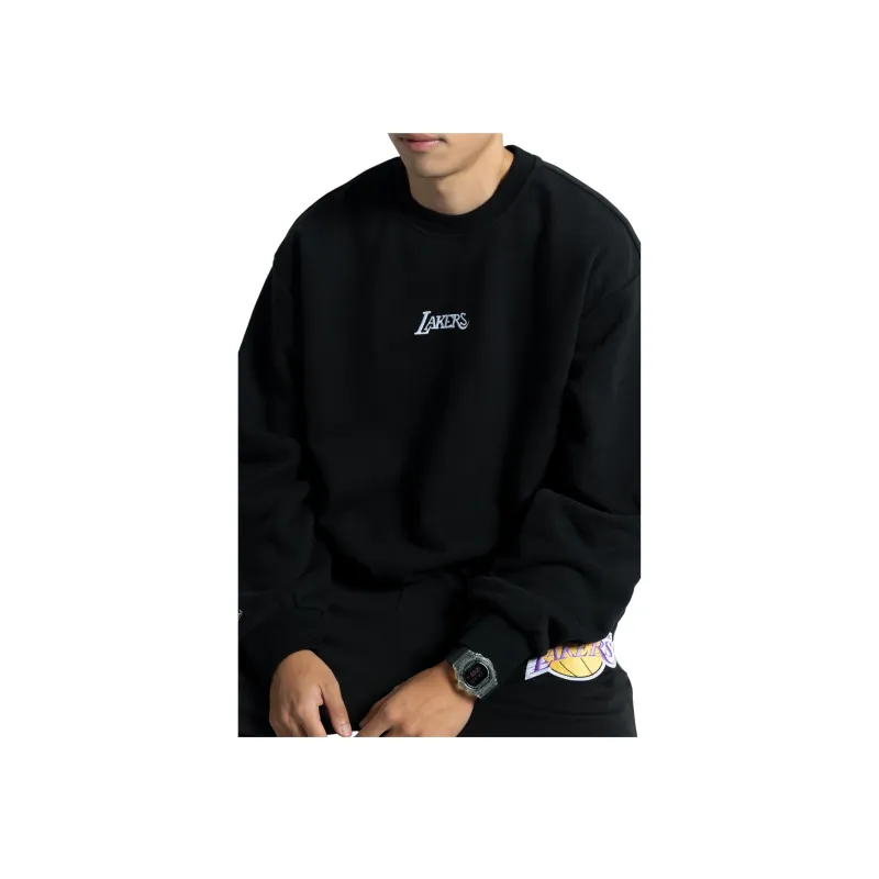 Mitchell Ness Sweatshirts Unisex Black-2