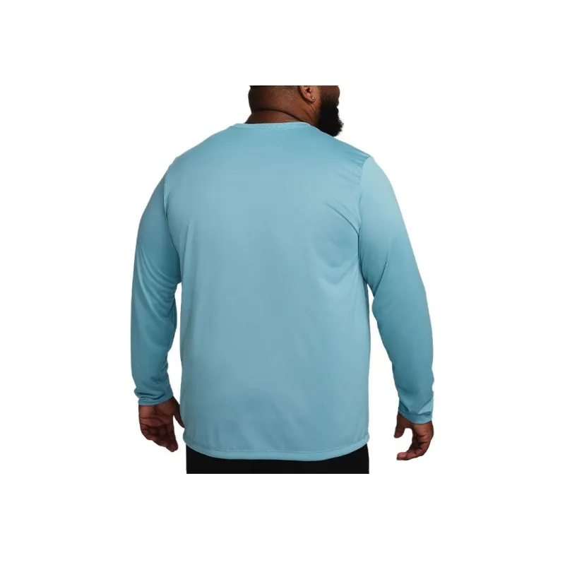 Nike T-Shirt Men's Denim Turquoise/Black-1