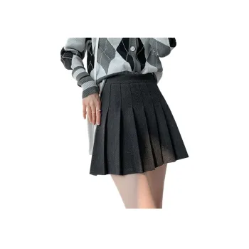 Ya Sheep People Casual Short Skirts Women's Dark Gray