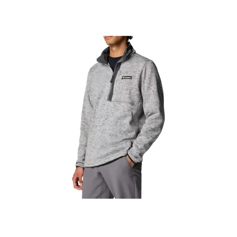 Columbia Sweater Weather Half Zip Sweater Men's City Gray-3