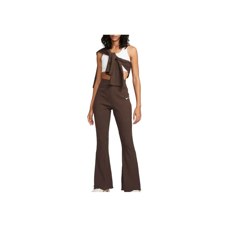 Nike Sports Pants Women's Dark Brown-2