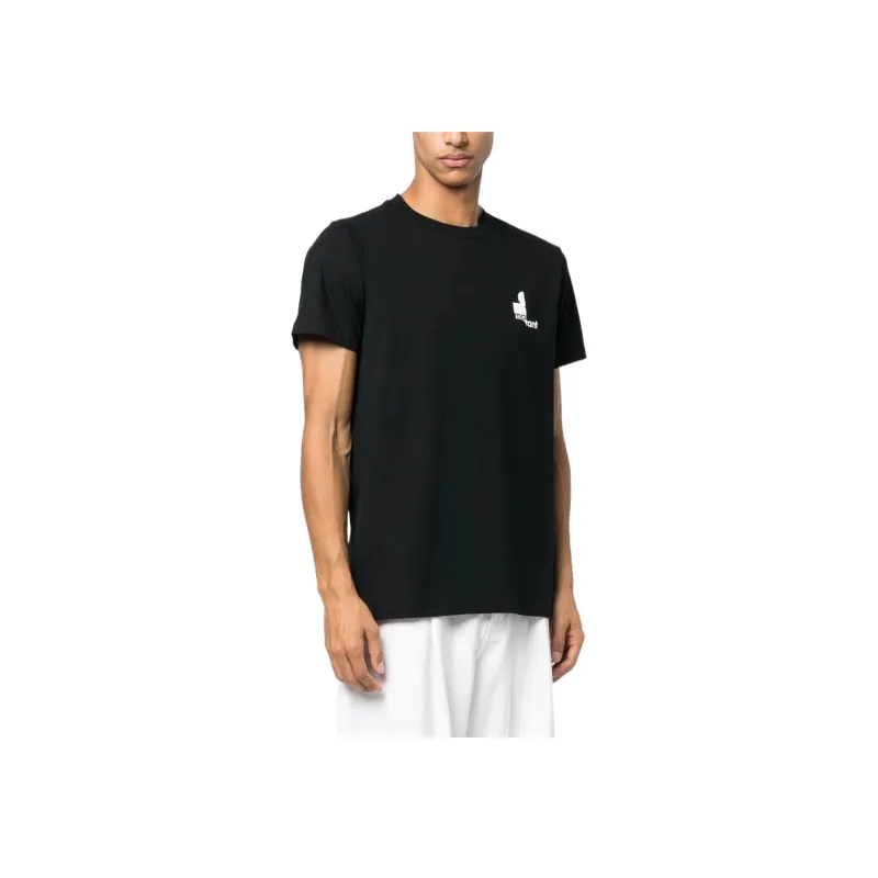 Marant Zafferh Logo print T shirt-3