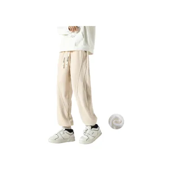 FAKE VINTAGE Knitted Sports Pants Unisex