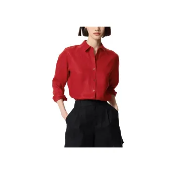 UNIQLO Shirts Women's Coral Red