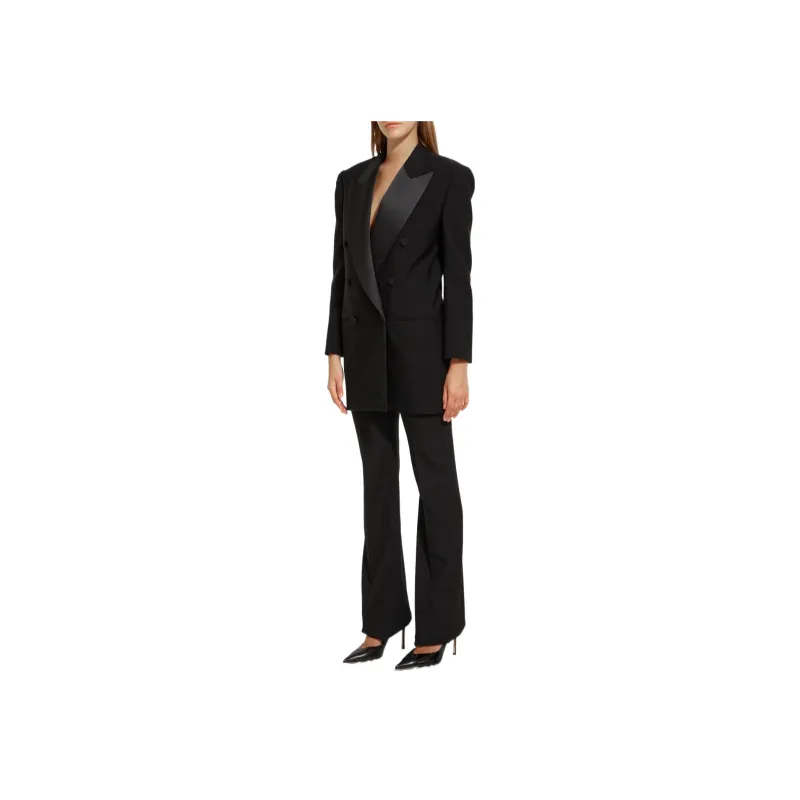 SAINT LAURENT FW22 Casual Pants Women's Black-1