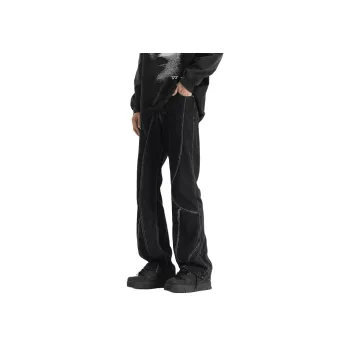 Double Dealer Jeans Unisex Yellow Mud