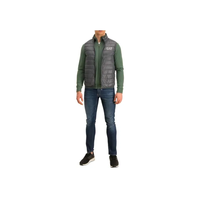 EMPORIO ARMANI Vests Men Gray-2