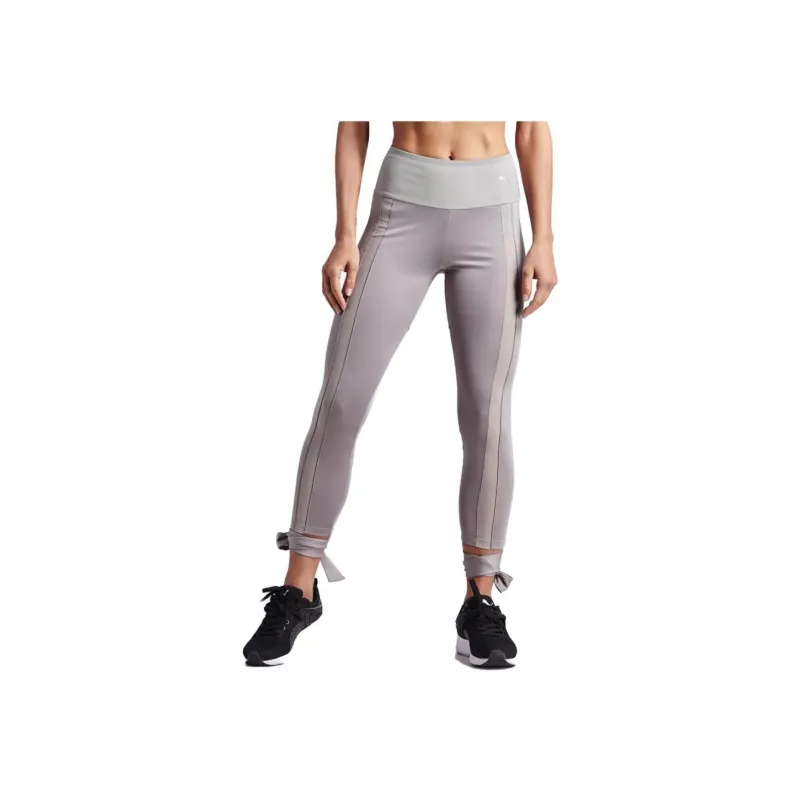 PUMA Knitted Sweatpants Women's Stone Gray-2