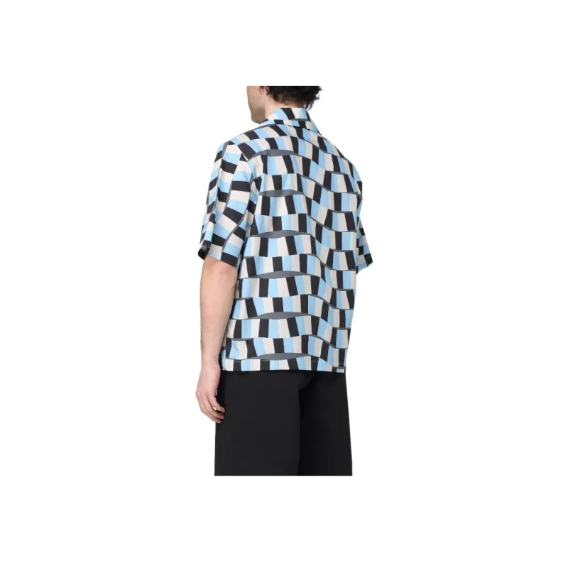 AMIRI Shirts Men Light Blue-4