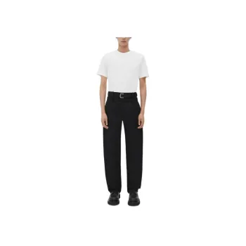 Bottega Veneta FW22 Casual Pants Men's Black
