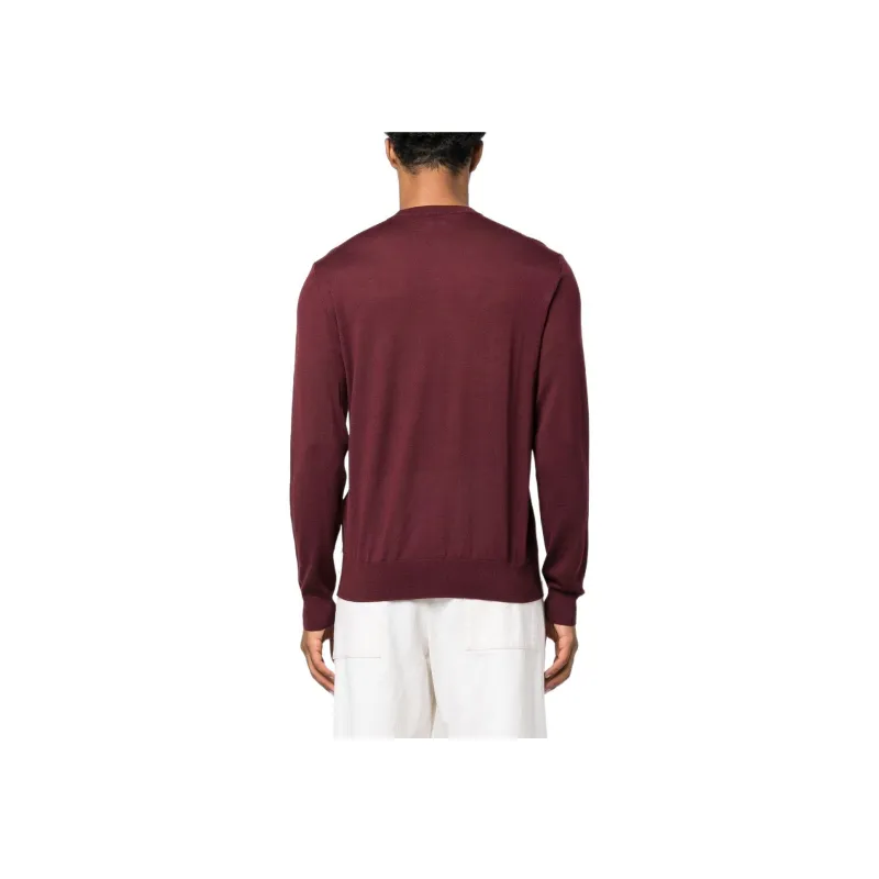 EMPORIO ARMANI Sweaters Men Burgundy-2