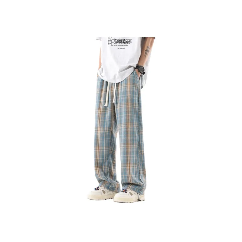 CELUCASN Casual Pants Unisex AB Color-3