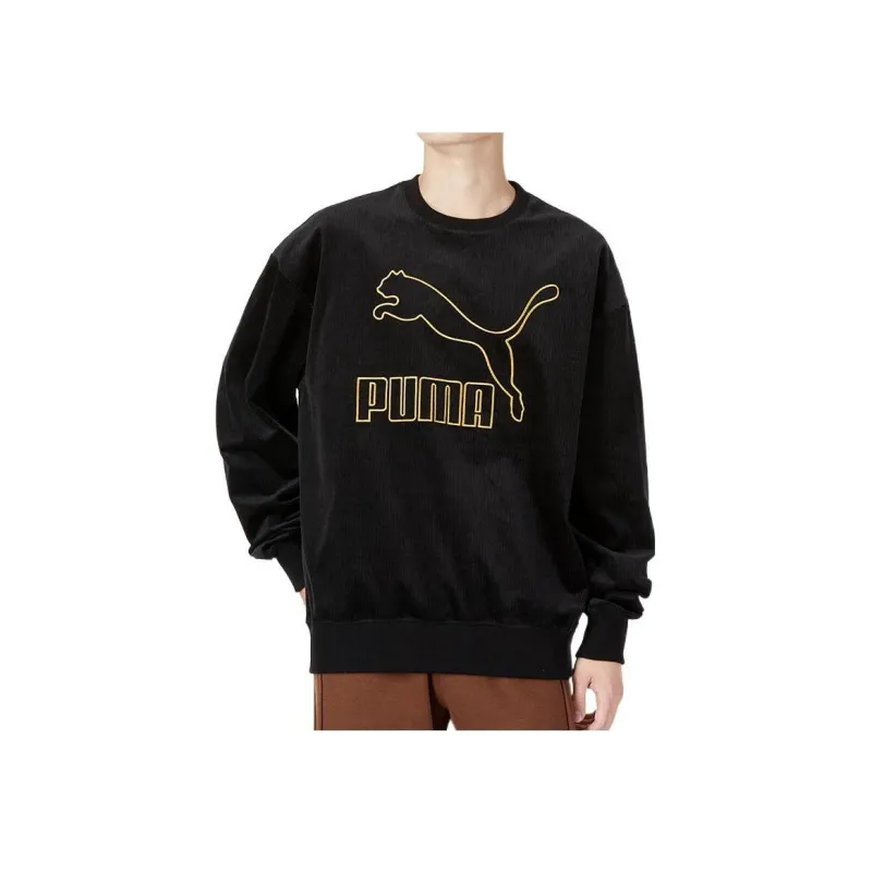 PUMA Core Crew Sweatshirts Men Black-2